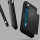 Spigen Slim Armor Card Holder Case Apple iPhone 7 / 8 Black afbeelding 5