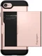 Spigen Slim Armor Card Holder Case Apple iPhone 7 / 8 Rose Gold afbeelding 18