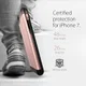Spigen Slim Armor Card Holder Case Apple iPhone 7 / 8 Rose Gold afbeelding 6