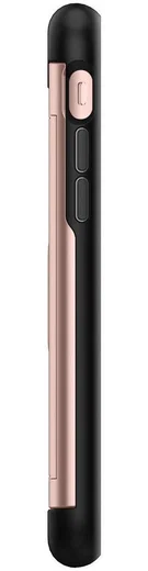 Spigen Slim Armor Card Holder Case Apple iPhone 7 / 8 Rose Gold afbeelding 13