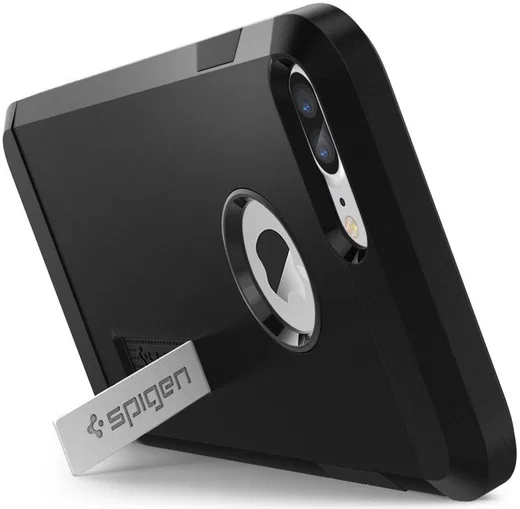 Spigen Slim Armor Apple iPhone 7 Plus / 8 Plus Hoesje Black afbeelding 11
