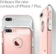 Spigen Slim Armor Apple iPhone 7 Plus / 8 Plus Hoesje Rose Gold afbeelding 6