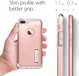 Spigen Slim Armor Apple iPhone 7 Plus / 8 Plus Hoesje Rose Gold afbeelding 9