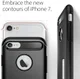 Spigen Slim Armor Apple iPhone 7 Hoesje Black afbeelding 4
