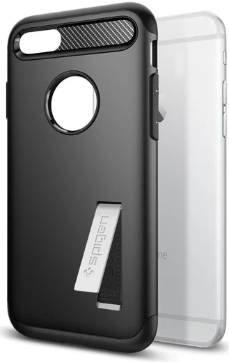 Spigen Slim Armor Apple iPhone 7 Hoesje Black afbeelding 13