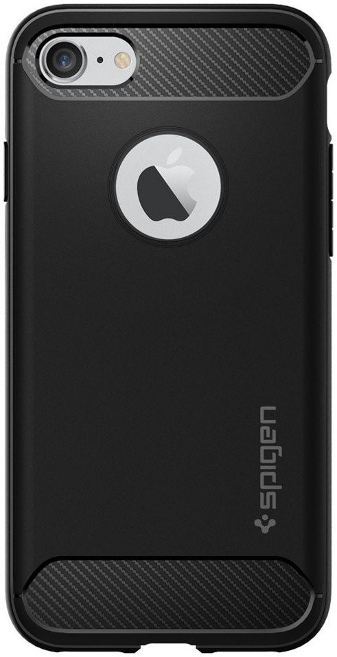 Spigen Rugged Armor Case Apple iPhone 7 Black afbeelding 9