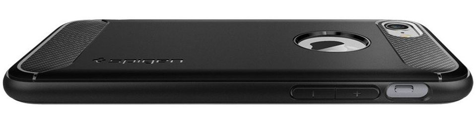 Spigen Rugged Armor Case Apple iPhone 7 Black afbeelding 15