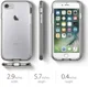 Spigen Neo Hybrid Crystal Case iPhone 7 / 8 Gunmetal afbeelding 5