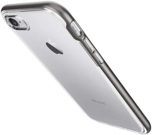 Spigen Neo Hybrid Crystal Case iPhone 7 / 8 Gunmetal afbeelding 14
