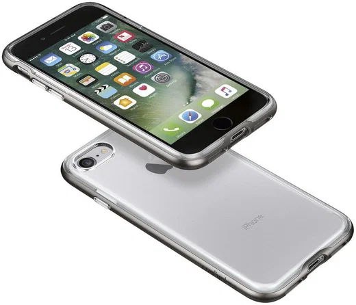 Spigen Neo Hybrid Crystal Case iPhone 7 / 8 Gunmetal afbeelding 16