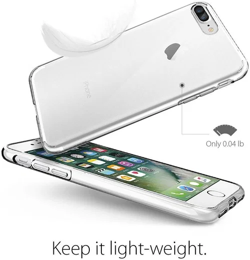Spigen Liquid Crystal Apple iPhone 7 Plus / 8 Plus Hoesje afbeelding 4