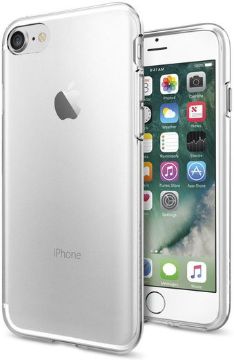 Spigen Liquid Crystal Apple iPhone 7 / 8 Hoesje Transparant afbeelding 15
