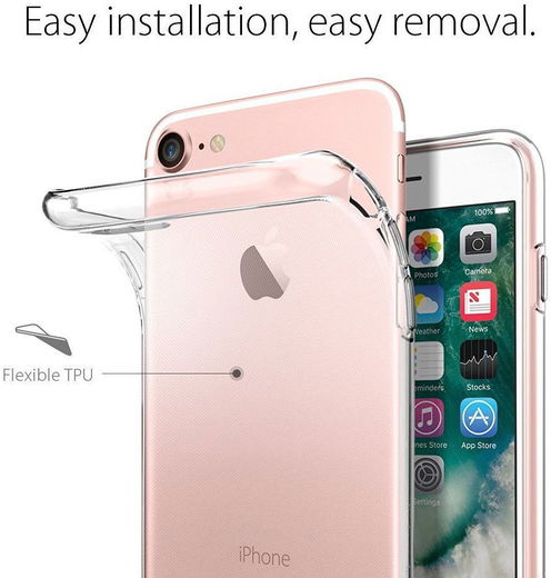 Spigen Liquid Crystal Apple iPhone 7 / 8 Hoesje Transparant afbeelding 7