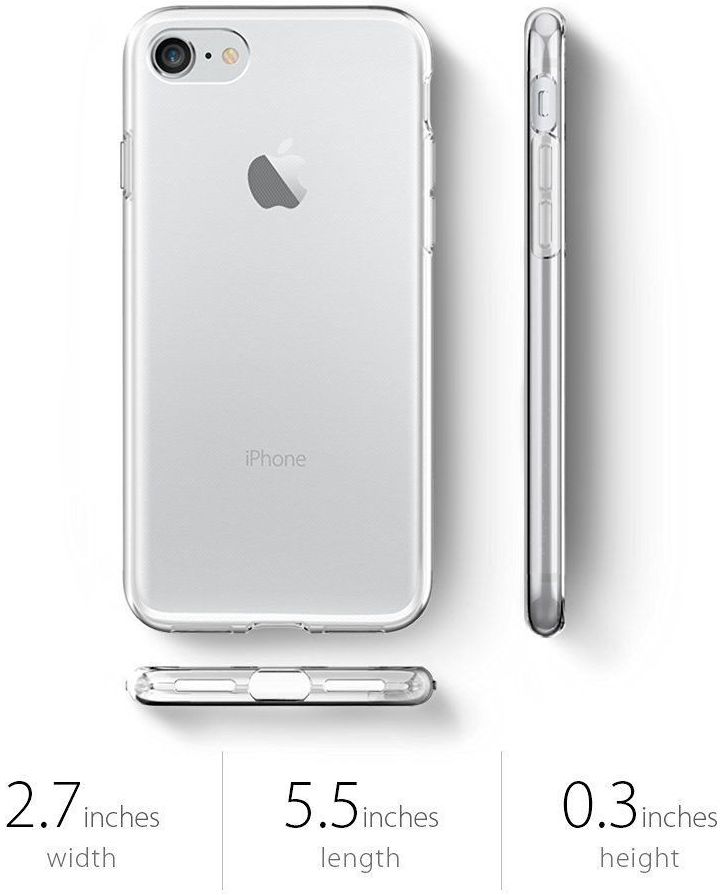 Spigen Liquid Crystal Apple iPhone 7 / 8 Hoesje Transparant afbeelding 9
