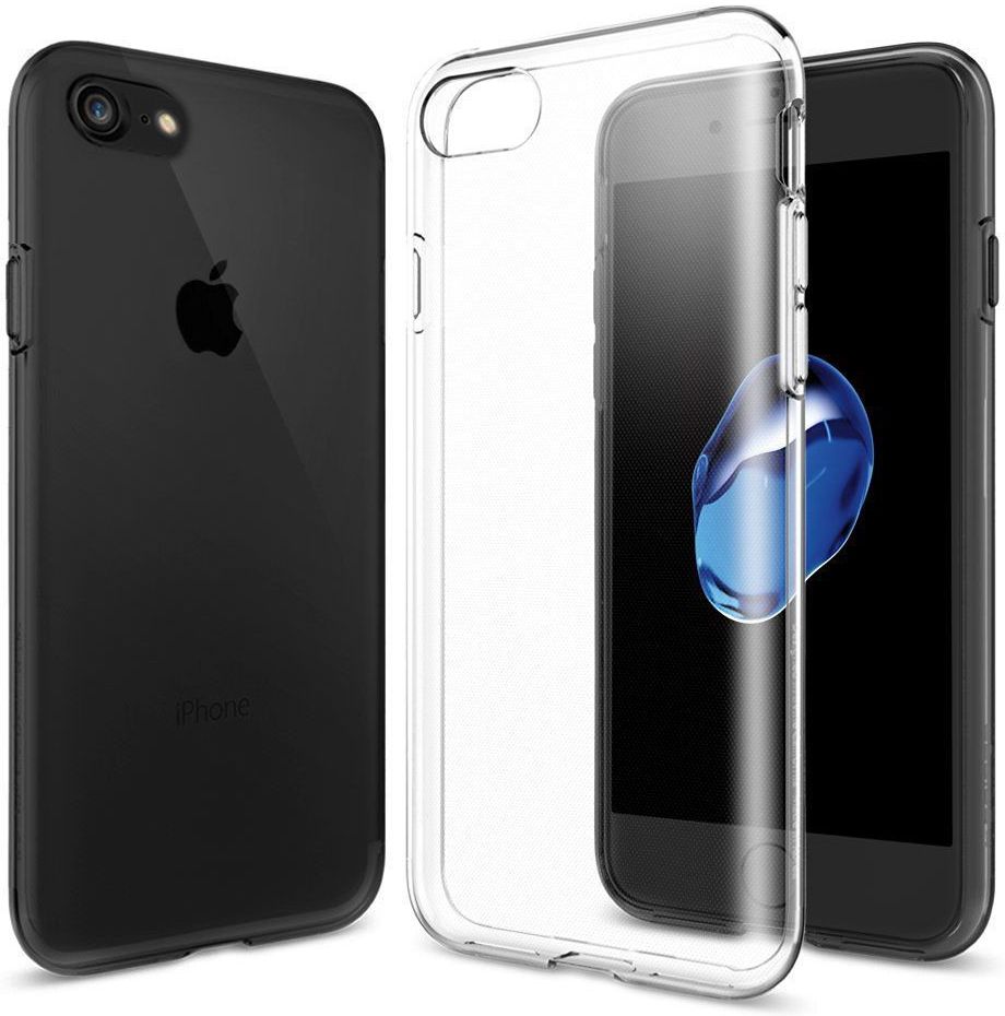 Spigen Liquid Crystal Apple iPhone 7 / 8 Hoesje Transparant afbeelding 2