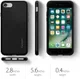 Spigen Liquid Armor Hoesje iPhone 7 / 8 / SE (2020/2022) Zwart afbeelding 10