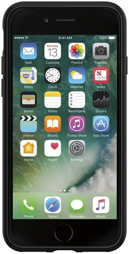 Spigen Liquid Armor Hoesje iPhone 7 / 8 / SE (2020/2022) Zwart afbeelding 11