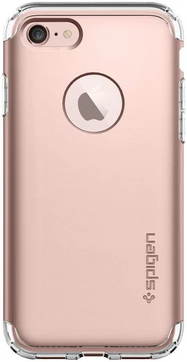 Spigen Hybrid Armor Hoesje Apple iPhone 7 Roze Goud afbeelding 4