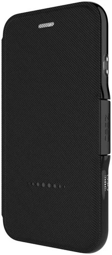 Gear4 D3O Oxford Apple iPhone 8 / 7 / 6 Hoesje Book Case Zwart afbeelding 5