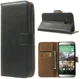 HTC One M8 Portemonnee Hoesje Zwart afbeelding 1
