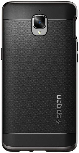 Spigen Neo Hybrid Hoesje OnePlus 3T / 3 Gunmetal afbeelding 3