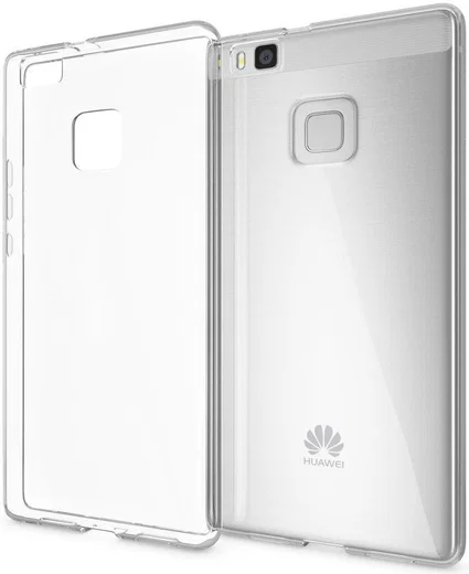 Huawei P9 Lite Hoesje Dun TPU Transparant afbeelding 1