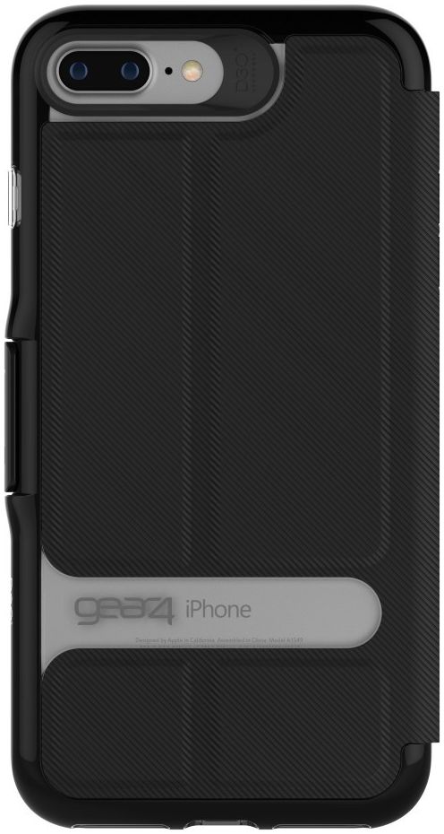 Gear4 D3O Oxford Book Case Apple iPhone 7 Plus / 8 Plus Zwart afbeelding 2