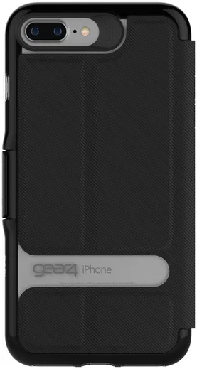 Gear4 D3O Oxford Book Case Apple iPhone 7 Plus / 8 Plus Zwart afbeelding 2