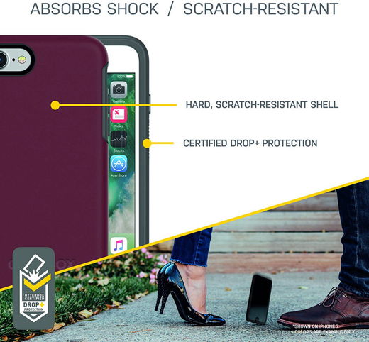 OtterBox Symmetry Series Apple iPhone SE (2022/2020) / 8 / 7 Hoesje Zwart afbeelding 8