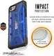 Urban Armor Gear Plasma Case Apple iPhone 7 / 8 Cobalt afbeelding 5