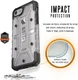 Urban Armor Gear Plasma Case Apple iPhone 7 / 8 Ice afbeelding 5