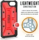 Urban Armor Gear Plasma Case Apple iPhone 7 / 8 Magma afbeelding 7