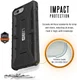 UAG Pathfinder Case Apple iPhone 7 Plus / 8 Plus Black afbeelding 4