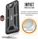 UAG Monarch Case Apple iPhone 7 Plus / 8 Plus Grafite afbeelding 5