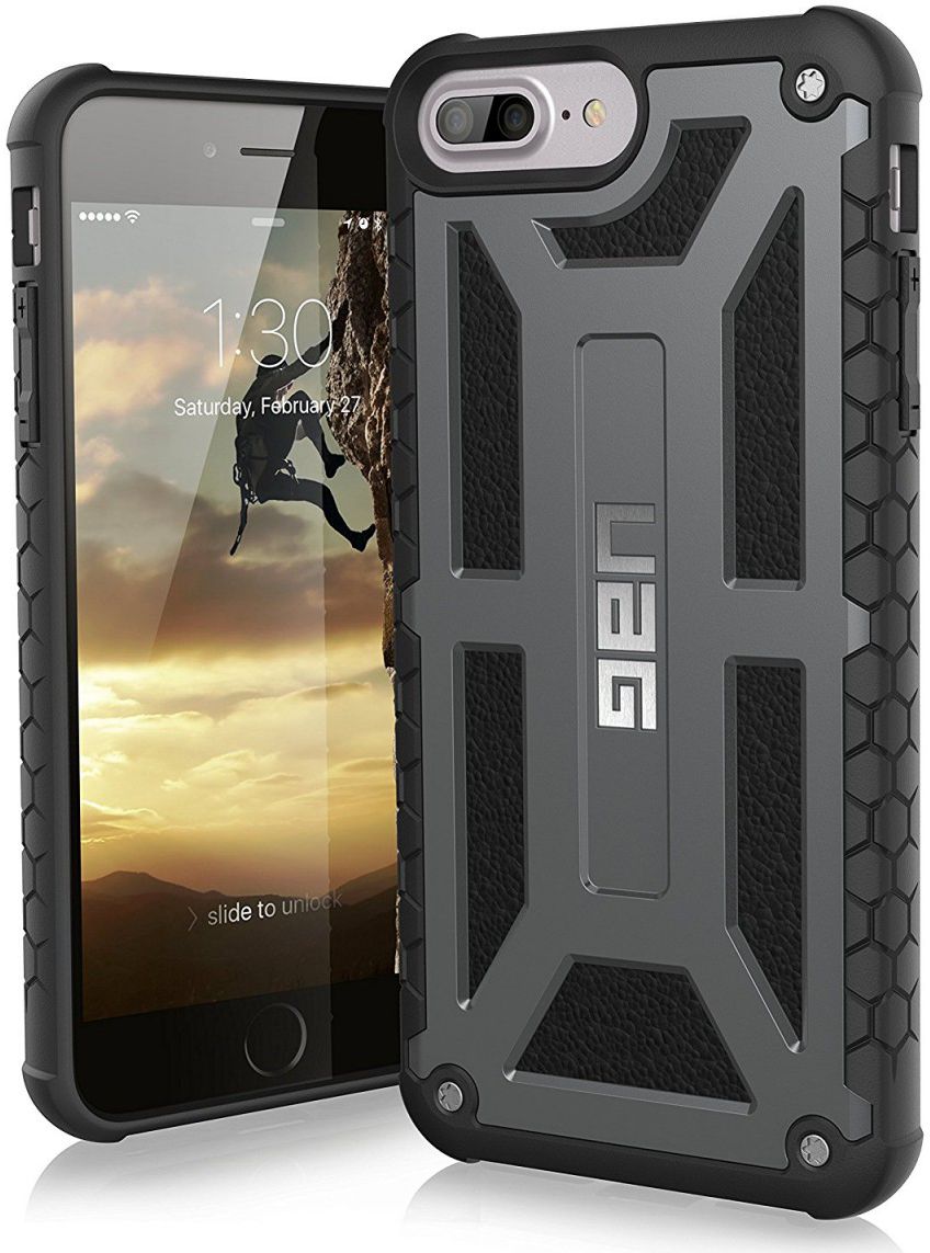 UAG Monarch Case Apple iPhone 7 Plus / 8 Plus Grafite afbeelding 1