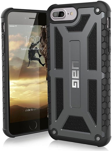UAG Monarch Case Apple iPhone 7 Plus / 8 Plus Grafite afbeelding 1