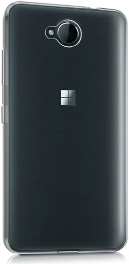 Microsoft Lumia 650 Transparant Hoesje afbeelding 2