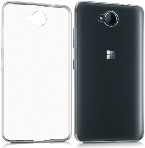 Microsoft Lumia 650 Transparant Hoesje afbeelding 3