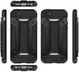 Hybride Apple iPhone 5/5S/SE Hoesje met Kaarthouder Grijs afbeelding 10