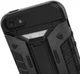 Hybride Apple iPhone 5/5S/SE Hoesje met Kaarthouder Grijs afbeelding 7