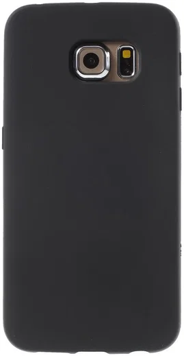 Samsung Galaxy S6 Edge TPU Hoesje Zwart afbeelding 2