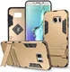 Hybride Samsung Galaxy S6 Edge Hoesje Goud afbeelding 1