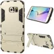 Hybride Samsung Galaxy S6 Edge Hoesje Goud afbeelding 5
