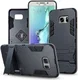 Hybride Samsung Galaxy S6 Edge Hoesje Blauw afbeelding 1