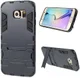 Hybride Samsung Galaxy S6 Edge Hoesje Blauw afbeelding 5