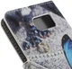 Samsung Galaxy S6 Edge Portemonnee Print Hoesje Blue Butterflies afbeelding 8