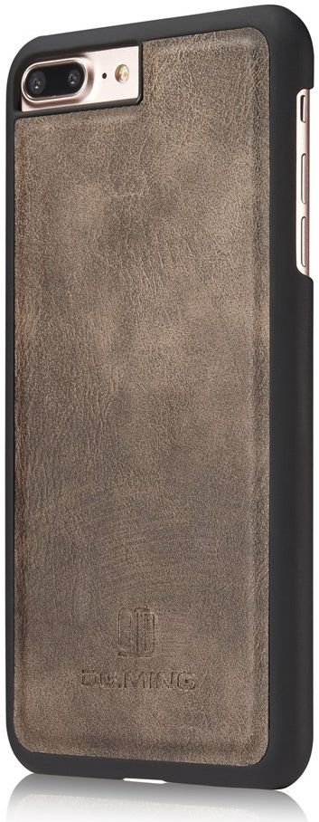Apple iPhone 7 Plus / 8 Plus Portemonnee Hoesje Echt Leer Bruin afbeelding 7