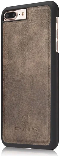 Apple iPhone 7 Plus / 8 Plus Portemonnee Hoesje Echt Leer Bruin afbeelding 7