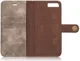 Apple iPhone 7 Plus / 8 Plus Portemonnee Hoesje Echt Leer Bruin afbeelding 8