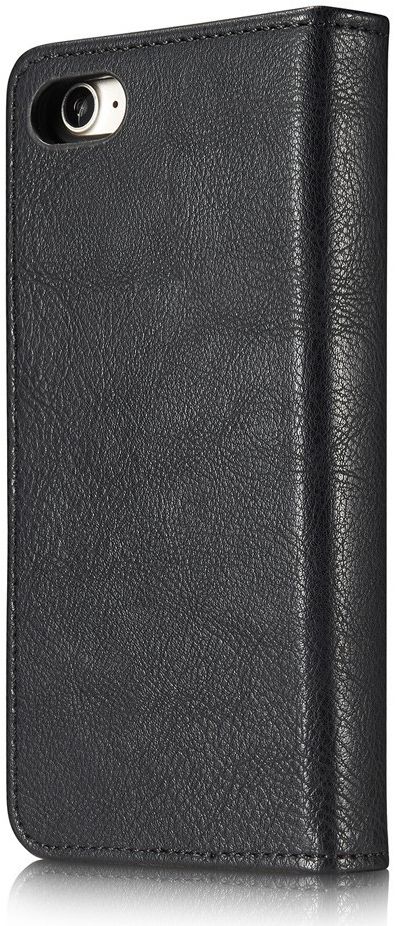 Apple iPhone SE (2020/2022)/7/8 Portemonnee Hoesje Echt Leer Zwart afbeelding 6